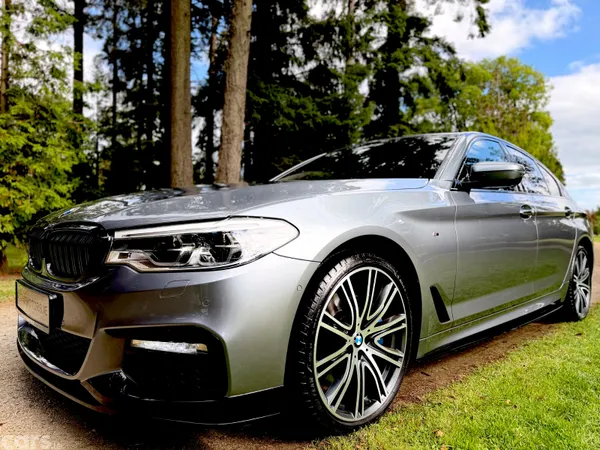 BMW 5-Series Saloon, Diesel, 2017, Blue