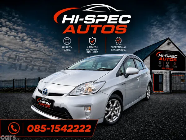 Toyota Prius Hatchback, Petrol Hybrid, 2014, Silver