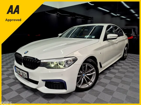 BMW 5-Series Saloon, Diesel, 2019, White