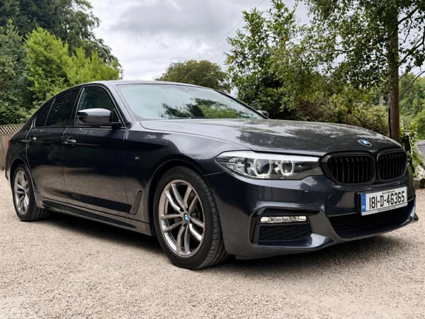 BMW 5-Series Saloon, Diesel, 2018, Grey
