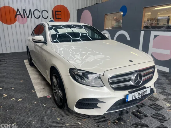 Mercedes-Benz E-Class Saloon, Petrol Plug-in Hybrid, 2017, White