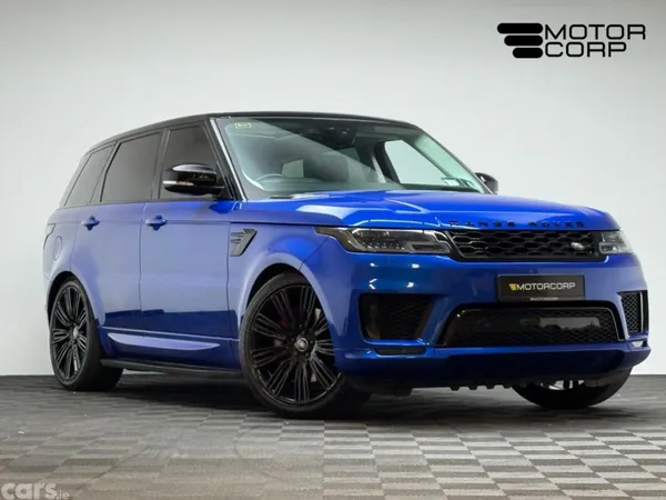 Land Rover Range Rover Sport SUV, Petrol Plug-in Hybrid, 2019, Blue