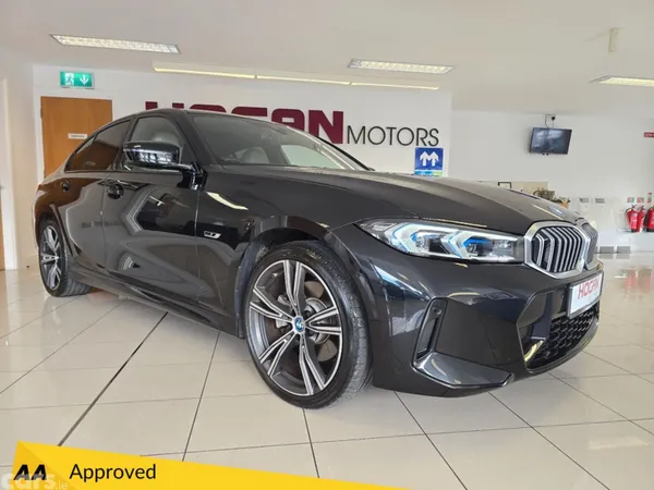 BMW 3-Series Saloon, Petrol Plug-in Hybrid, 2023, Black