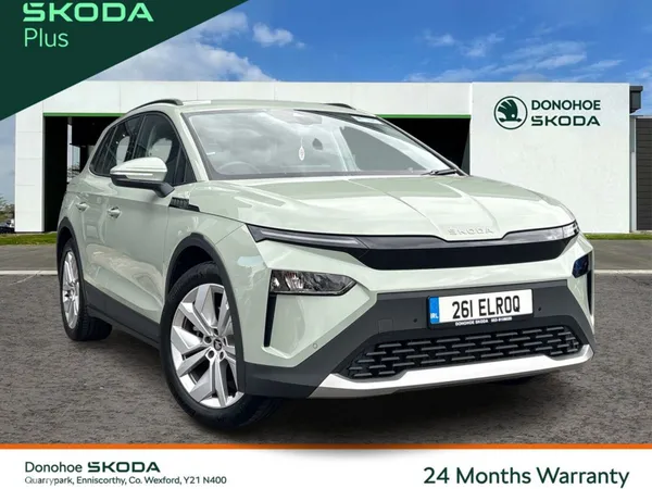 Skoda Elroq SUV, Electric, 2026, Green