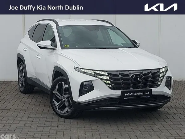 Hyundai Tucson SUV, Petrol Hybrid, 2024, White