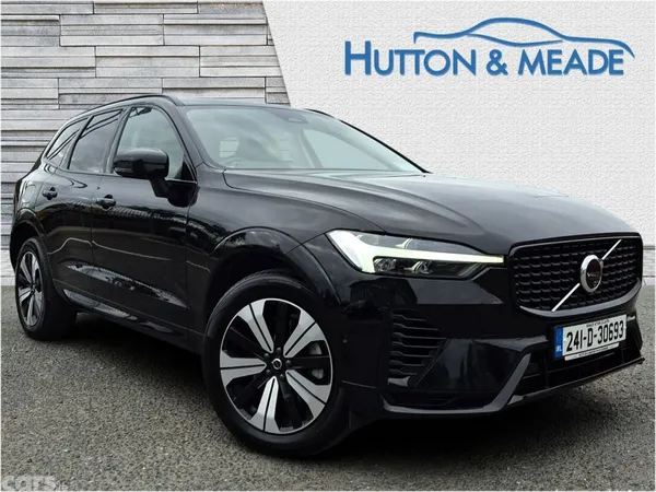 Volvo XC60 SUV, Petrol Plug-in Hybrid, 2024, Black