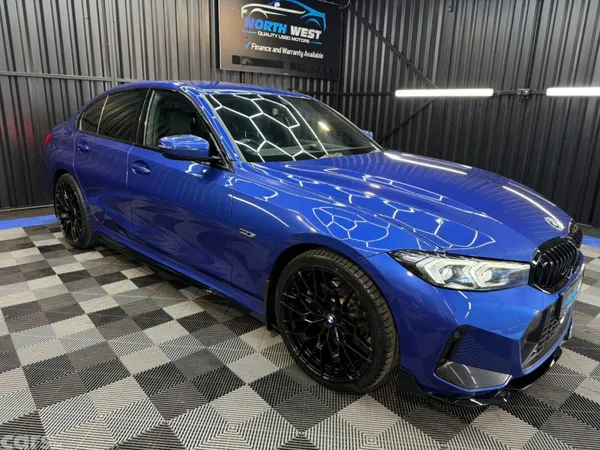 BMW 3-Series Saloon, Petrol Hybrid, 2023, Blue