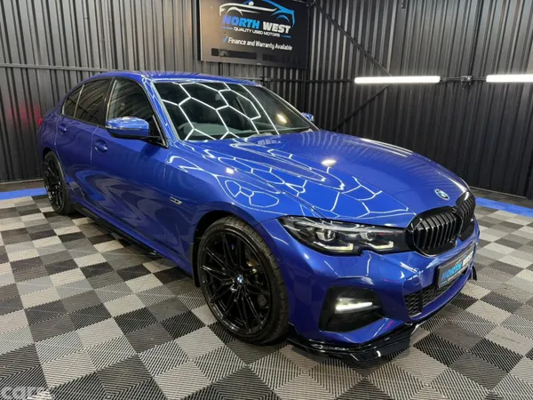 BMW 3-Series Saloon, Petrol Hybrid, 2022, Blue