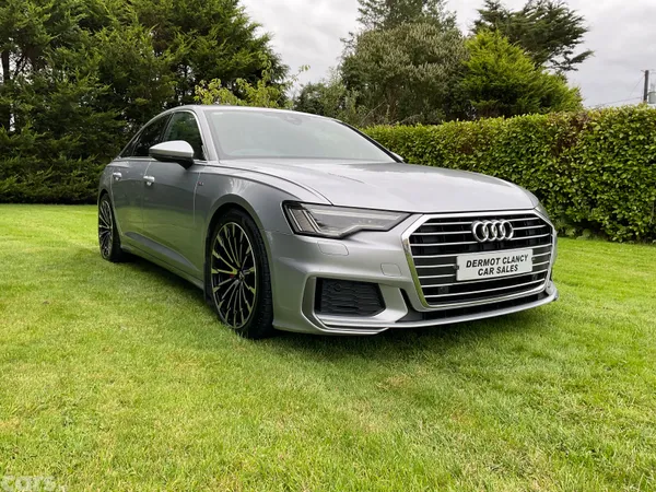 Audi A6 Saloon, Diesel Hybrid, 2019, Silver