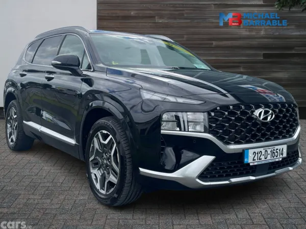 Hyundai Santa Fe Estate, Petrol Plug-in Hybrid, 2021, Black