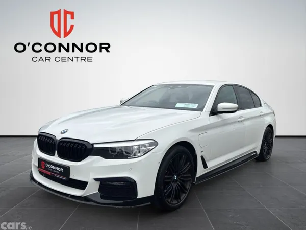BMW 5-Series Saloon, Petrol Plug-in Hybrid, 2018, White