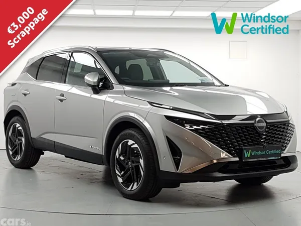 Nissan Qashqai MPV, Petrol Hybrid, 2026, Grey