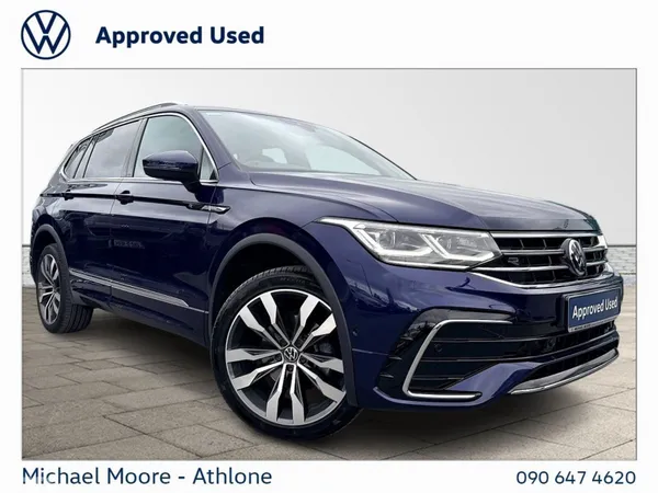 Volkswagen Tiguan Allspace SUV, Diesel, 2024, Blue