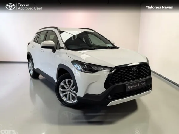 Toyota Corolla Cross SUV, Petrol Hybrid, 2024, White
