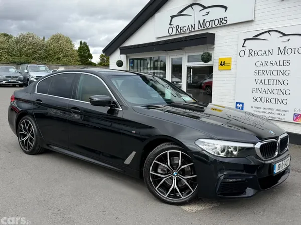 BMW 5-Series Saloon, Diesel, 2019, Black