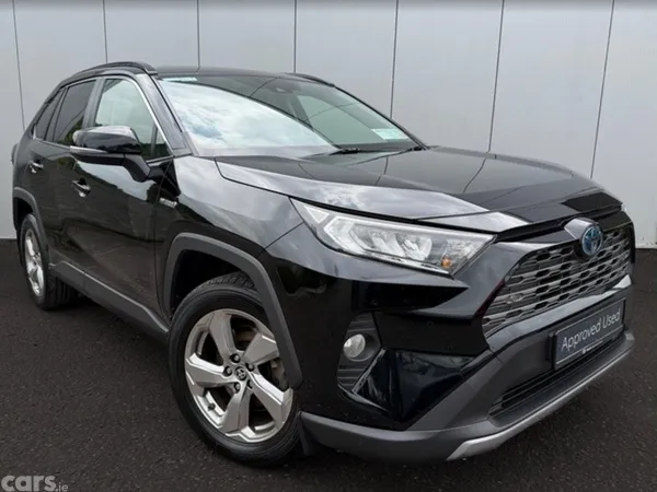 Toyota RAV4 SUV, Petrol Hybrid, 2021, Black