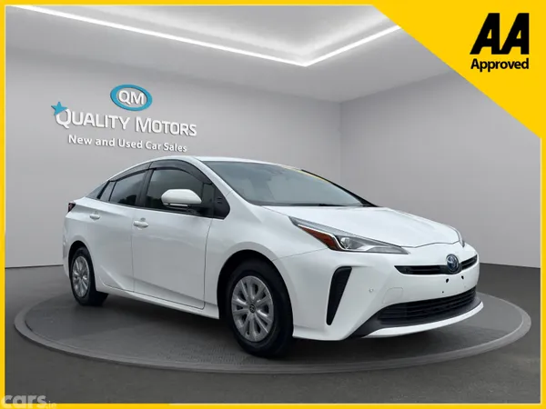 Toyota Prius Hatchback, Petrol Hybrid, 2023, White