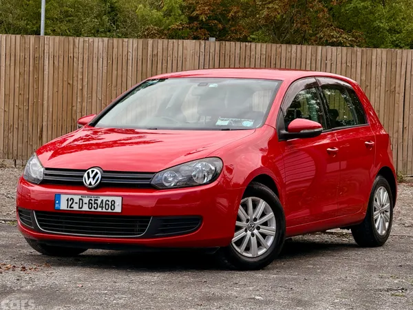 Volkswagen Golf Hatchback, Petrol, 2012, Red