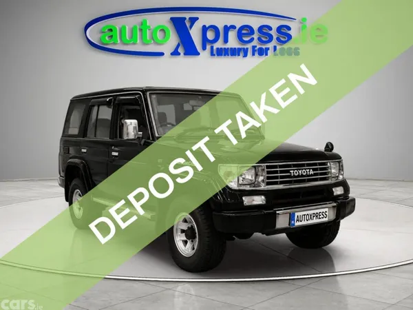 Toyota Land Cruiser SUV, Diesel, 1994, Black