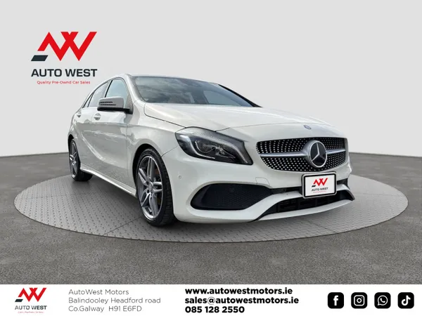 Mercedes-Benz A-Class Hatchback, Petrol, 2017, White