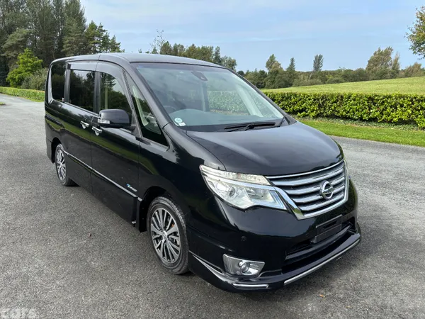 Nissan Serena MPV, Petrol Hybrid, 2015, Black