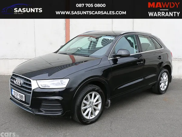 Audi Q3 SUV, Petrol, 2015, Black