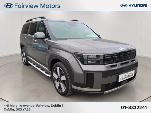 Hyundai Santa Fe SUV, Petrol Plug-in Hybrid, 2025, Grey