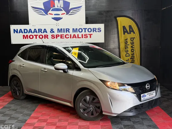 Nissan Note Hatchback, Petrol Hybrid, 2021, Silver