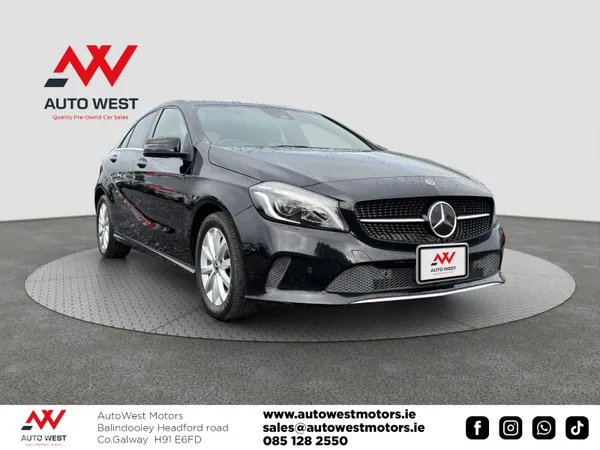 Mercedes-Benz A-Class Hatchback, Petrol, 2017, Black
