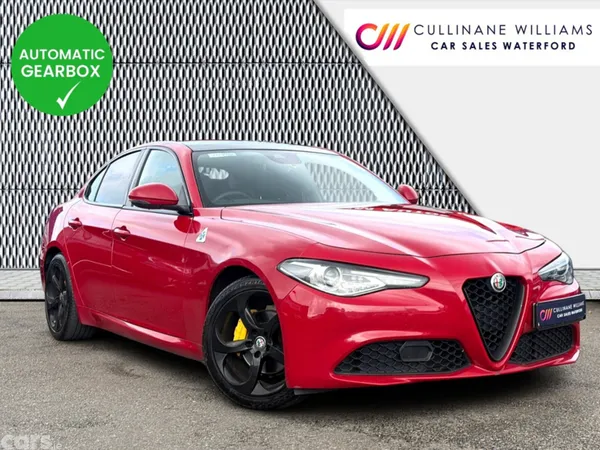 Alfa Romeo Giulia Saloon, Diesel, 2018, Red