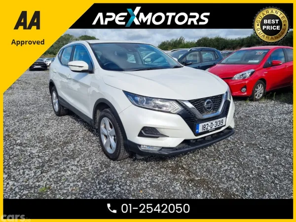 Nissan Qashqai SUV, Diesel, 2018, White