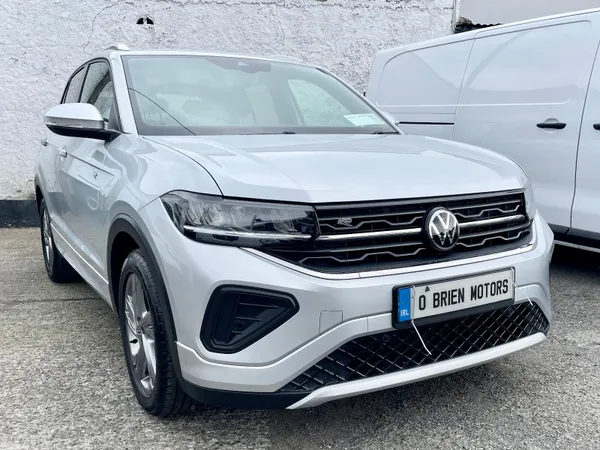 Volkswagen T-Cross SUV, Petrol, 2024, Silver