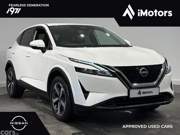 Nissan Qashqai SUV, Petrol, 2023, White
