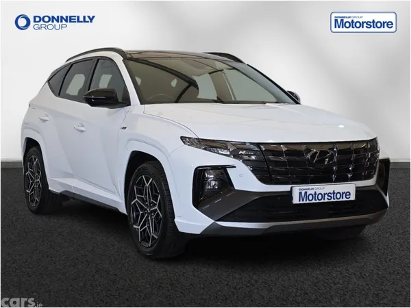 Hyundai Tucson SUV, Petrol Hybrid, 2024, White