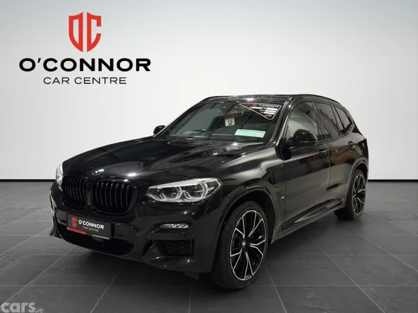 BMW X3 Estate, Petrol Hybrid, 2021, Black