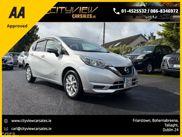 Nissan Note Hatchback, Petrol Hybrid, 2020, Silver