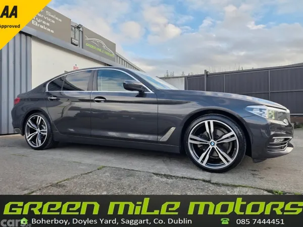 BMW 5-Series Saloon, Diesel, 2018, Grey