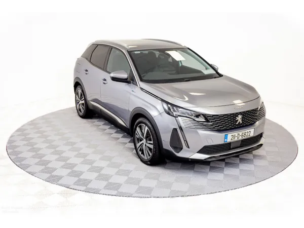Peugeot 3008 SUV, Petrol Plug-in Hybrid, 2021, Grey