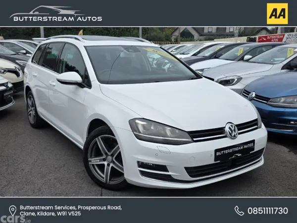 Volkswagen Golf Estate, Petrol, 2014, White