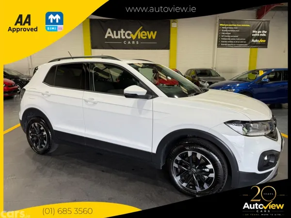 Volkswagen T-Cross SUV, Petrol, 2024, White