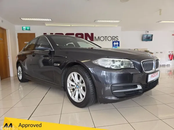 BMW 5-Series Saloon, Diesel, 2016, Grey