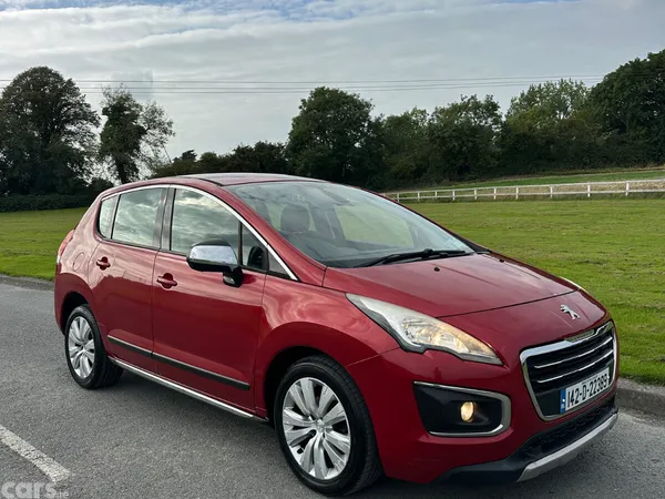 Peugeot 3008 SUV, Diesel, 2014, Red
