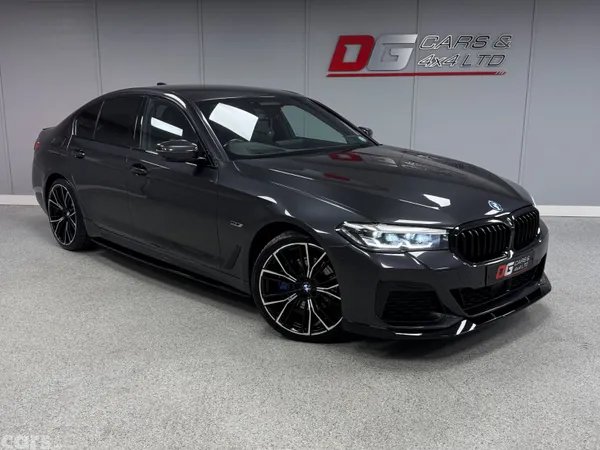 BMW 5-Series Saloon, Petrol Plug-in Hybrid, 2022, Grey