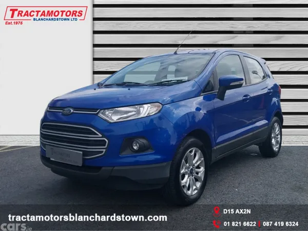 Ford EcoSport Hatchback, Petrol, 2017, Blue