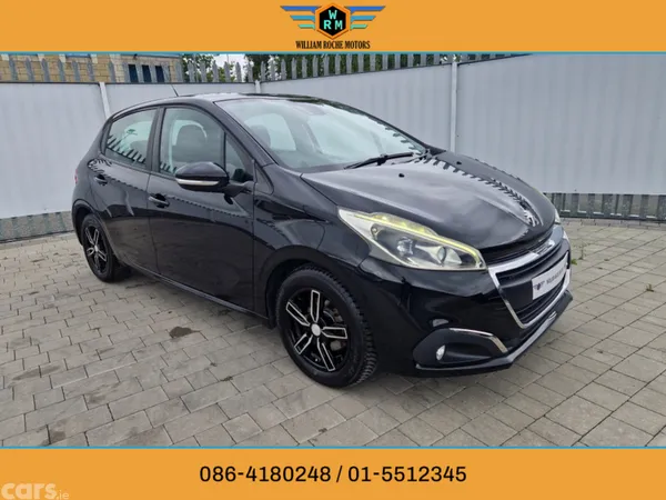 Peugeot 208 Hatchback, Petrol, 2017, Black
