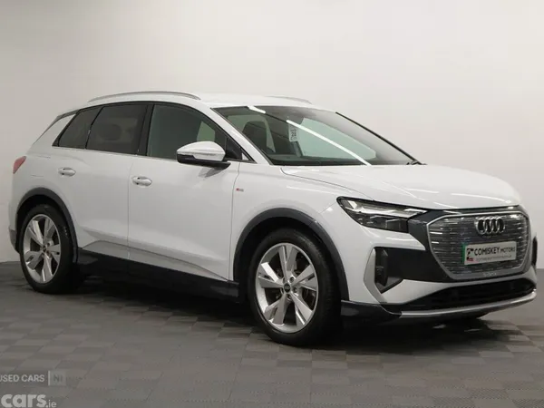 Audi Q4 SUV, Electric, 2023, White
