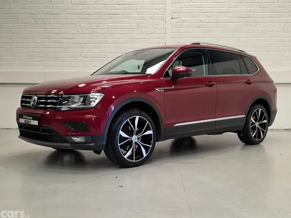 Volkswagen Tiguan Allspace SUV, Diesel, 2021, Red