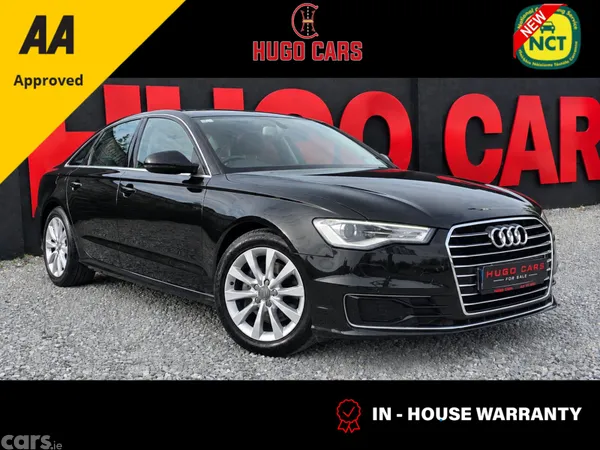 Audi A6 Saloon, Diesel, 2015, Black