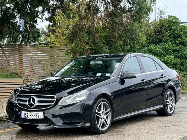 Mercedes-Benz E-Class Saloon, Diesel Hybrid, 2015, Black
