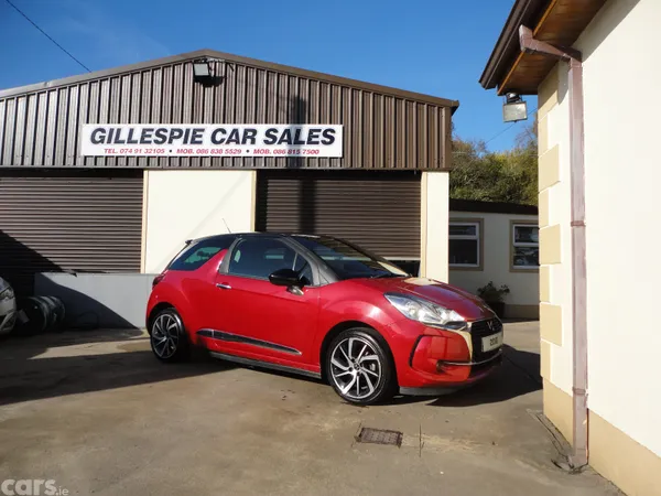 DS Automobiles DS 3 Hatchback, Diesel, 2016, Red